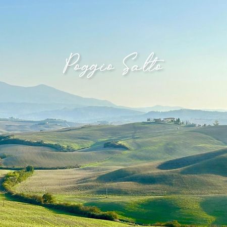 Poggiosalto In Toscana Pienza Buitenkant foto