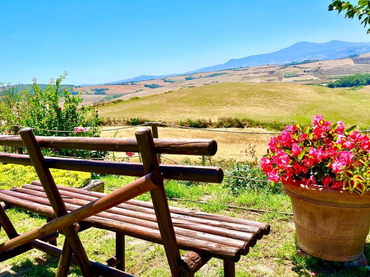 Poggiosalto In Toscana Pienza Buitenkant foto
