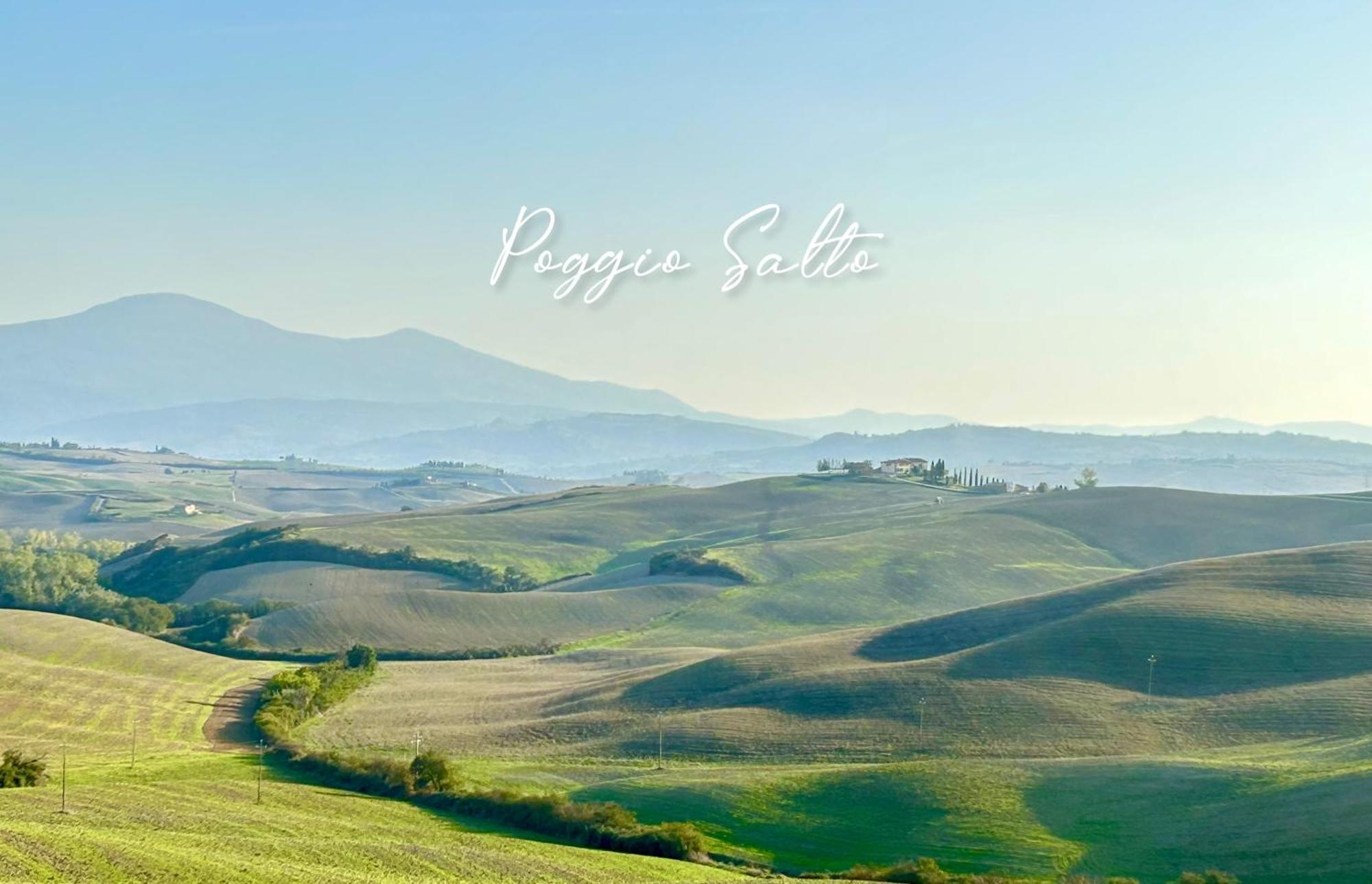Poggiosalto In Toscana Pienza Buitenkant foto