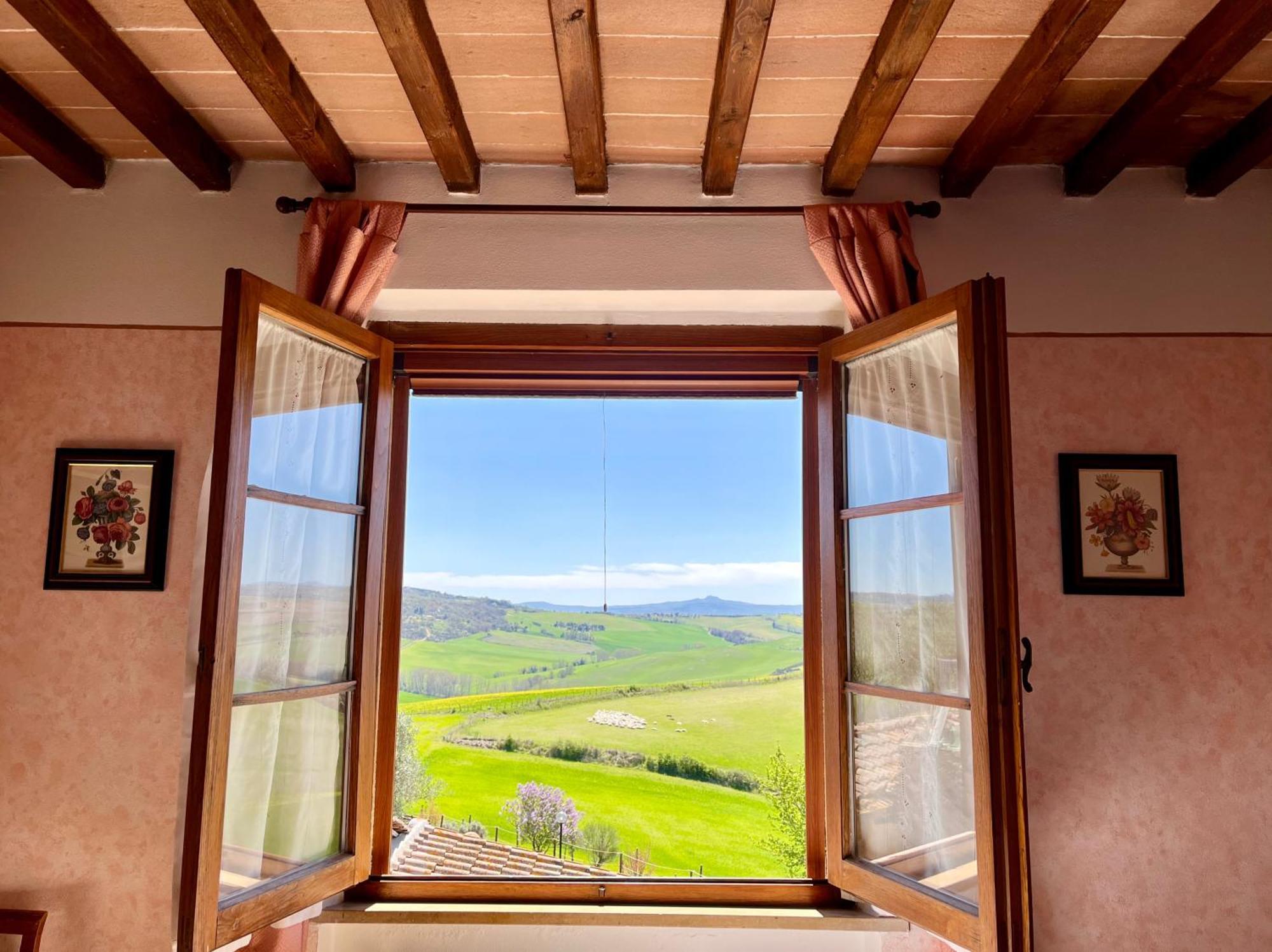 Poggiosalto In Toscana Pienza Buitenkant foto