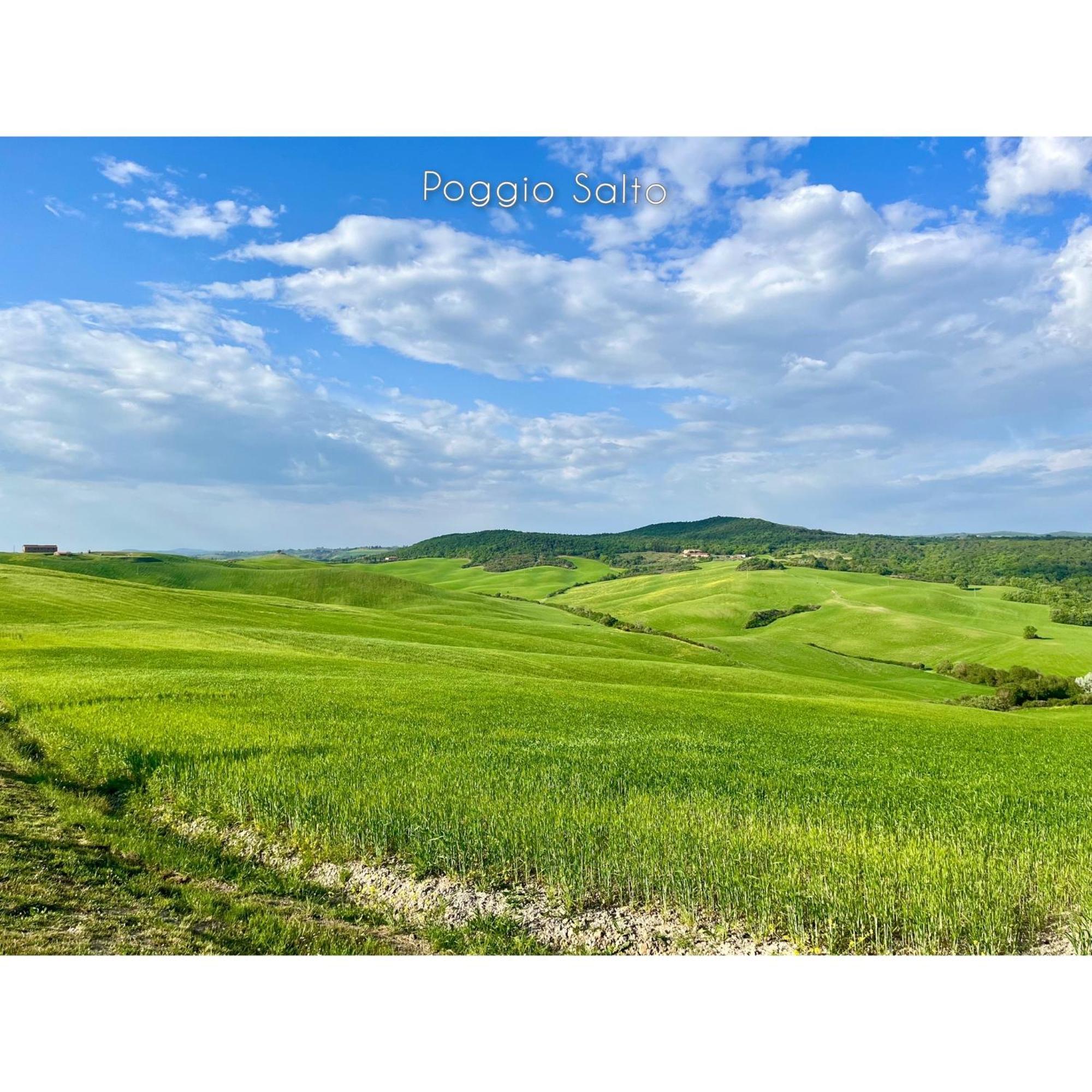 Poggiosalto In Toscana Pienza Buitenkant foto