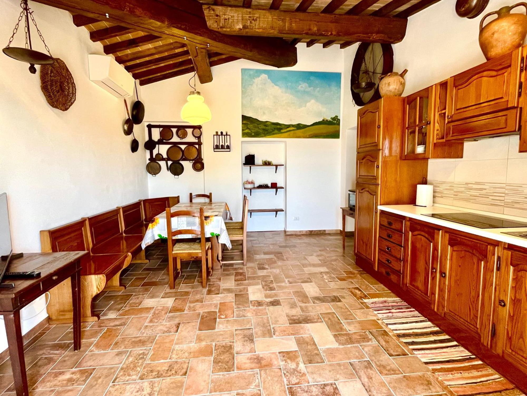 Poggiosalto In Toscana Pienza Buitenkant foto