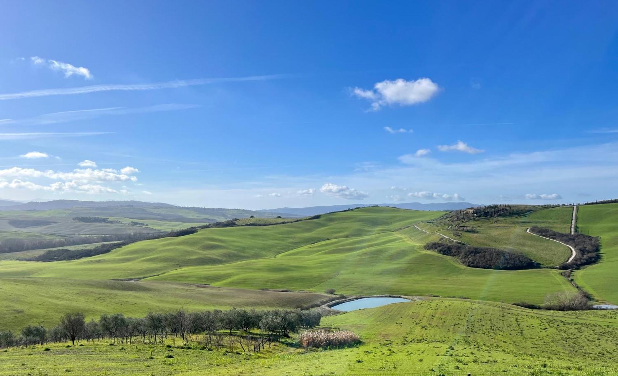 Poggiosalto In Toscana Pienza Buitenkant foto