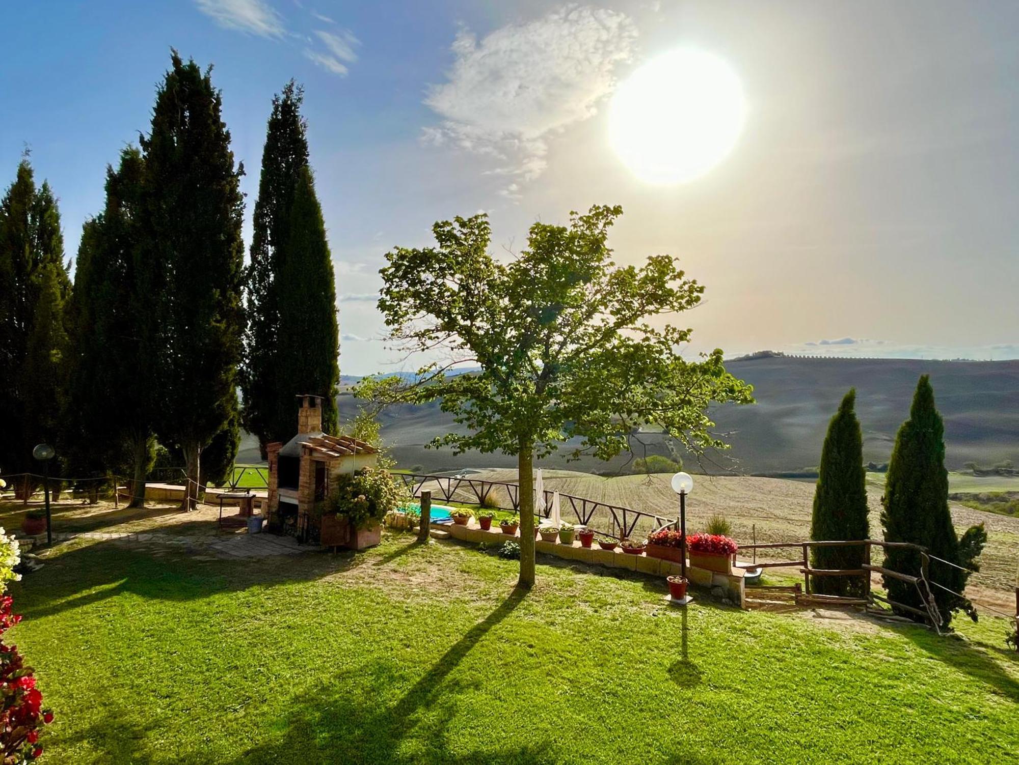 Poggiosalto In Toscana Pienza Buitenkant foto
