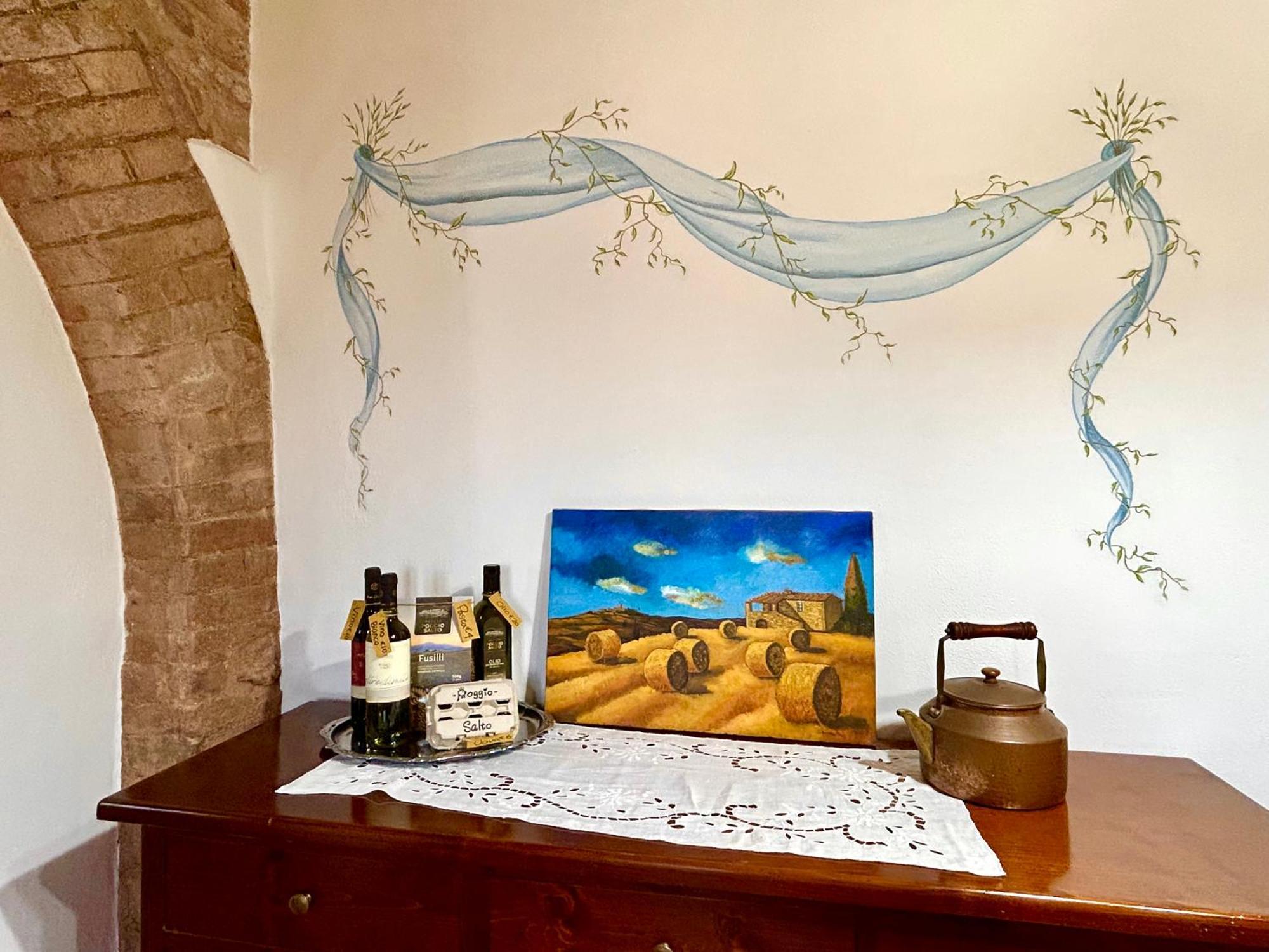 Poggiosalto In Toscana Pienza Kamer foto